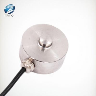 China Mini Type Force Sensor Button Compression Load Cells ZM MA Force Sensor 2,0 mV/V for sale