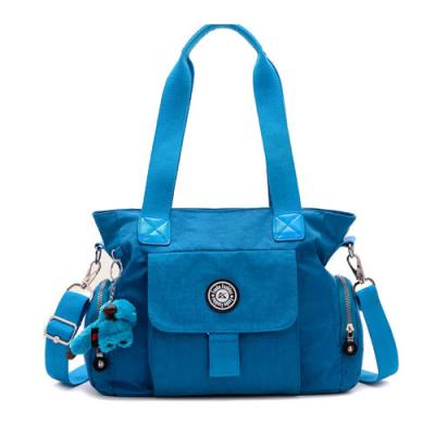 China waterproof nylon handbag tote bags shoulder bags blue bolsas femininas bolsas de mano for sale