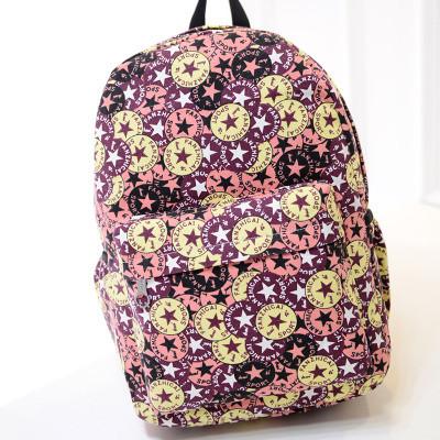 China colorful Circles canvas backpack messenger bags wholesale купить рюкзак mochilas por mayor for sale