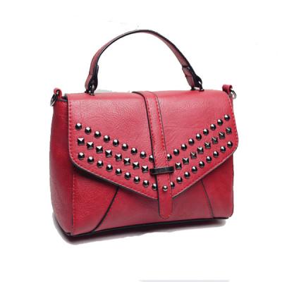 China PU purple red  black handbag for women fashion bolsas handtaschen borse for sale