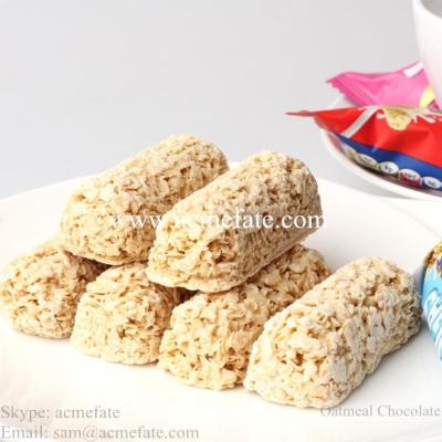 China Healthy OAT chocolate bars cookie with different flavors for sale