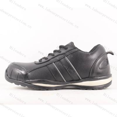 China Composite Toe Cap Genuine Leather Non Metal Toe Cap Sports Compound Safety Shoes for sale