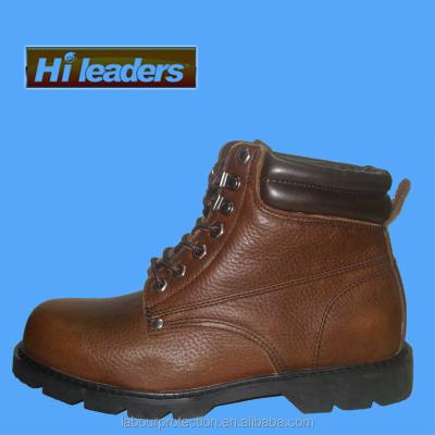 China 2018 Steel Toe Buffalo Steel Toe Heavy Duty Top Layer Work Boots New Style for sale