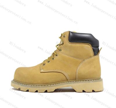 China Steel Toe Goodyear Welt Steel Toe Work Boots With Steel Toe for sale