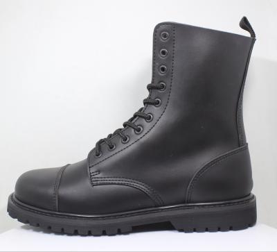 China Europe's Steel Toe Leather Military Steel Toe Boots for sale