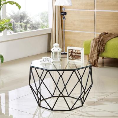 China Wholesale luxury latest design stainless steel easy to clean rose gold low center coffee table for sale