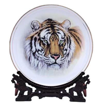 China High Quality Adornment Professional Design Manufacturer Stocked Memorial Ceramic Dish for sale