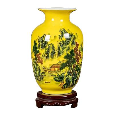 China Unique antique design traditional hot sale large durable ceramic vases for home decor for sale