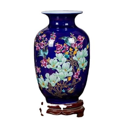 China Chinese traditional factory professional decorative porcelain ceramic vase large to various for sale