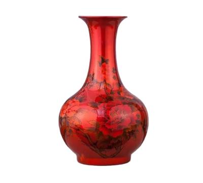 China Contemporary Custom Modern High Quality Home Decor Tall Ceramic Flower Vases For Sale for sale