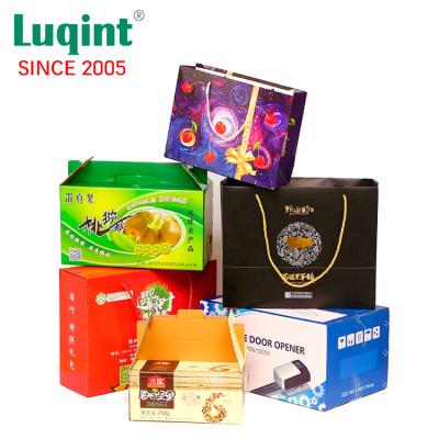 China Wholesale Custom Recyclable Gift Boxes With Logo From Portable Corrugated Cardboard for sale