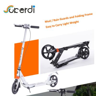 China Folding PU Wheel Scooter Big Wheel Kick Adult Scooter New For Pro Adult Adult Scooter for sale