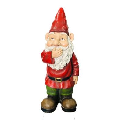 China China Resin Garden Dwarf Figurine Resin Garden Gnomes Statues Ornament for sale