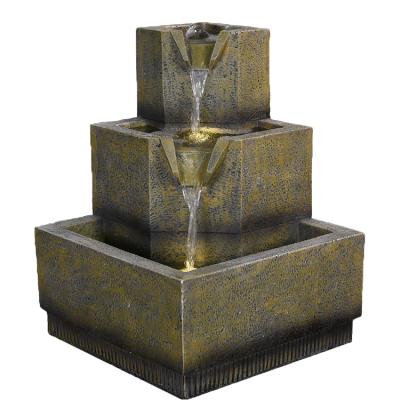 China Country Resin China Brunnen Large Water Fountains Outdoor Garden Decoration Fountain for sale