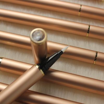 China Wholesale Custom Eyeliner Gold Logo Waterproof Support P-8 Eyelash Glue Waterproof Free Shipping Adhesive Pen For Eyelashes Private Label Seller for sale