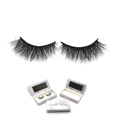 China Double 3D Layered 681-13 Hitomi Mink Eyelash 25mm Mink Eyelashes Very High Quality 2020 Wholesaler for sale