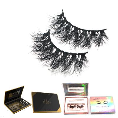 China Double 3D layered 662-17 natural mink eyelashes hitomi 3d mink eyelashes wholesale private label 15mm eyelashes 100% real for sale