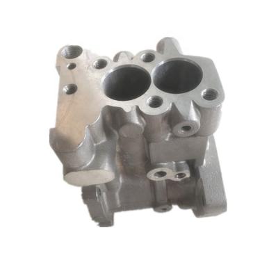 China Custom Permanent Mold LM6 Gravity Cast Aluminum Oil Pump Casing for sale