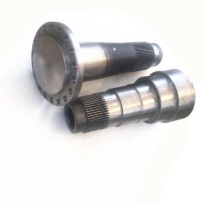 China Garment Shops Customized CNC Machining Alloy Steel 5140 Spline Drive Shaft for sale