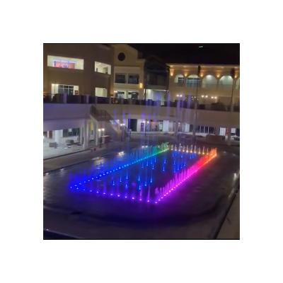 China Modern Indoor Home Decoration Swing Fountain Pump Drinking Water Station Music Dance Cross Rotating Fountain for sale