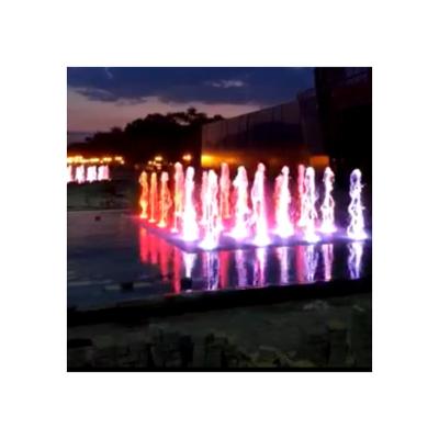 China China Street Wall Fountain Modern High Quality Custom Made Outdoor Fountain with Music Pump Spout for sale