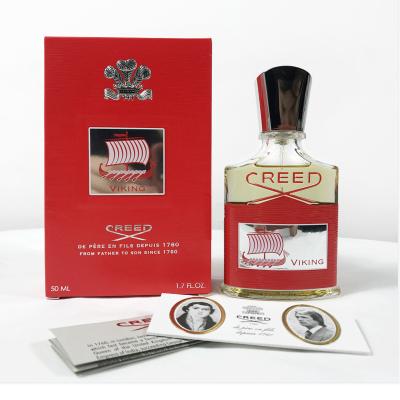 China Fast Delivery Creed VIKING Cologne Perfume 100ml Neutral Good Smell Long-lasting Eau De Toilette High-quality OEM VIKING for sale