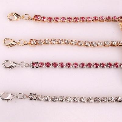 China FASHIONABLE creative rhinestone small butterfly anklet chain claw chain tassel foot ornaments female for sale