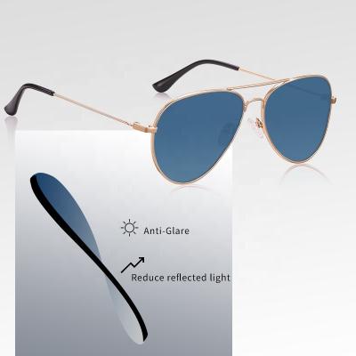 China Pilot New Reversal Pilot Frame With Concave Mirror Eyeglasses Effectively Reduce Reflected Light Anti Glare Driving Outdoor Sunglasses for sale