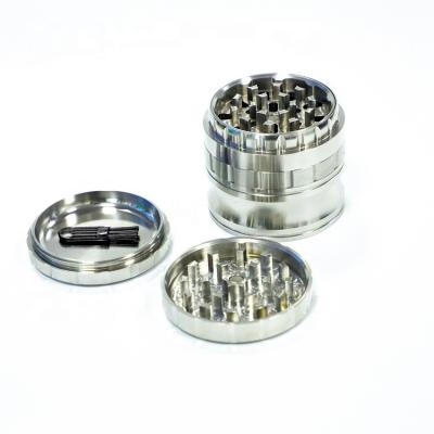 China 2021 New Style SUS 303 4 Parts Stainless Steel Herb Grinder for sale