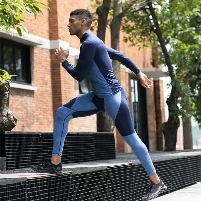 China Breathable Gym Fitness Clothing Sports Running Training Gaiters Compression Pants Running Joggers Compression Pants Workout Gaiters For Man for sale