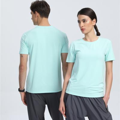 China Factory Factory Polyester Sports Cloth Gym Multicolor Crewneck Multicolor Breathable Wear T-shirts Fitness Training Use Men's XXXXL T-Shirts for sale