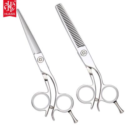 China Cutting Scissors SG-620 Professional Haircut Thinning Shears High Quality Hairdressing Scissors Set Haircut Kit 6inch Japan 440C for sale