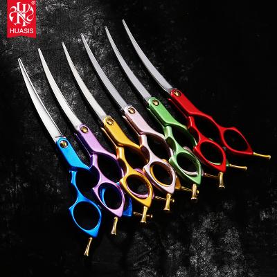 China FT09-60Q Pet Grooming Scissors 6inch Dog Face Ear Paws Scissors 6inch 6 Viable Colorful Color Available For Choose Japan 440C for sale