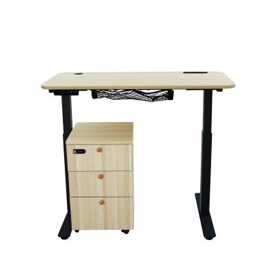 China Adjustable Electric Lift Table Height (Height) Stand Computer Desk for sale