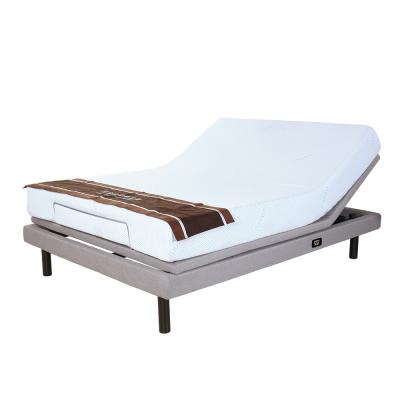 China (Height) Adjustable Electric Adjustable Bed Frame With Massage (Lumbar & Head Instep Tilt) - Tanhill for sale