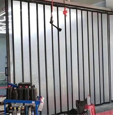 China Contemporary high quality automatic transparent security shutter crystal door for sale