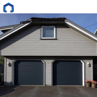 China Modern American Insulated Sectional Automatic Motorized Steel Insulated Garage Door for sale