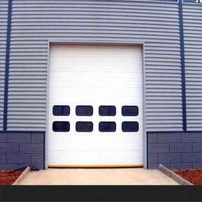 China Contemporary High Quality Cold Insulation Vertical Sectional Door Garage Lifting Fast Door for sale