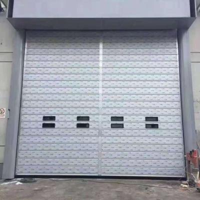 China Contemporary Windproof Logistics Warehouse Turbo Drive Motor Door High Speed ​​Factory Door for sale