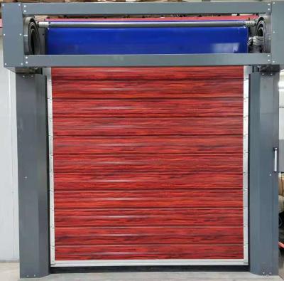 China Contemporary Aluminum Alloy Door Turbo Soundproof Logistics Warehouse High Speed ​​Factory Door for sale