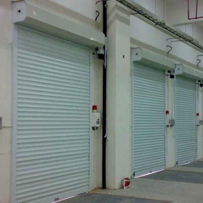 China Contemporary high quality customized windproof roll up door aluminum roller shutter door garage door for sale