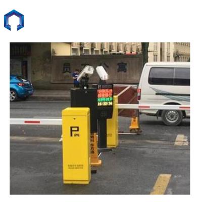 China Automatic parking lot barrier gate with steel tube made barrier for sale