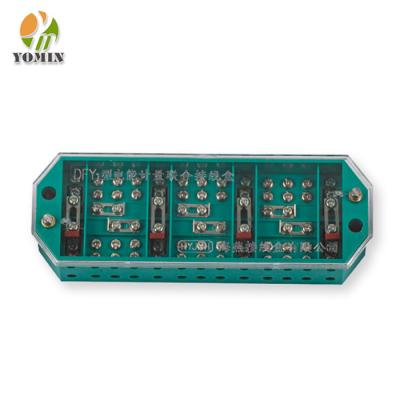 China PA66 FJ6 / DFY1.2 Type Enclosed Power Distribution Test Terminal Block For Energy Measurement for sale