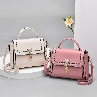 China Latest\fasion 2022 Wholesale Designer New Fashion Luxury PU Leather Women Shoulder Lady Bags Cross Body Tote Handbags for sale