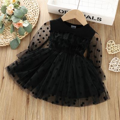 China Elegant Kids Girl Lace Wedding Dresses Breathable Wedding Party Birthday Gift For 0-6Y Girl for sale