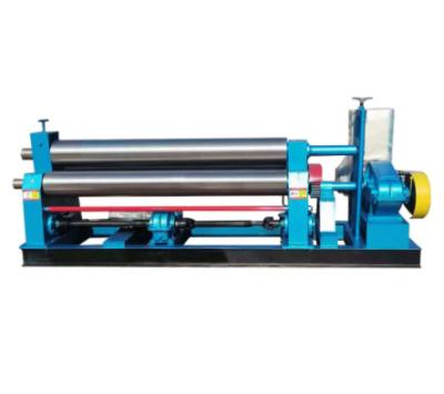 China Three-Roll Steel Plate Sheet Rolling Iron Plate Steel Plate Rolling Machine Automatic Hydraulic Lifting Semi-automatic Rolling Machine for sale