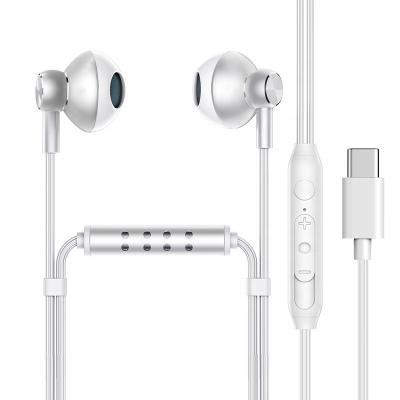 China Comfortable 3.5mm/Type C Headset Wearing Interface In Ear Headphones Wired Earbuds HIGH FIDELITY Noise No Ear Pain Earphone With HD Microphone for sale