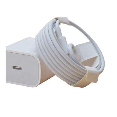 China Original Mobile Phone PD 18W 20W USB-C Charger Cable Plug Power Fast Charging Adapter For iPhone 13 12 pro Max for sale