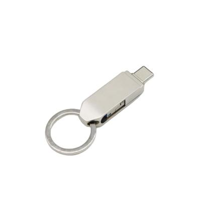 China Luxury Phone Accessories USB 2.0 Swivel Type OTG USB Pen Drive 3.0 C Metal 8GB 16GB 32GB 64GB 128GB for sale