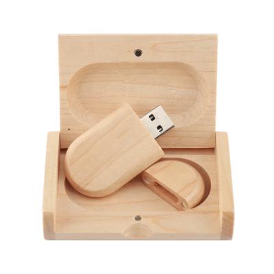 China Home USE+Office+Travel Pendrive Gift 8GB 16GB 32GB High End USB Thumb Drive With Wooden Box USB Flash Drive for sale